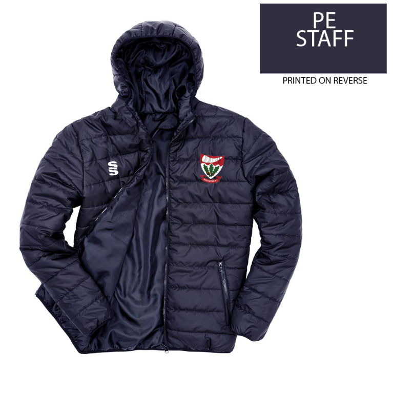 RIDGEWAY ACADEMY PE STAFF - PADDED JACKET