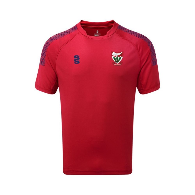 RIDGEWAY ACADEMY GCSE - DUAL T-SHIRT WITH NAVY TRIM