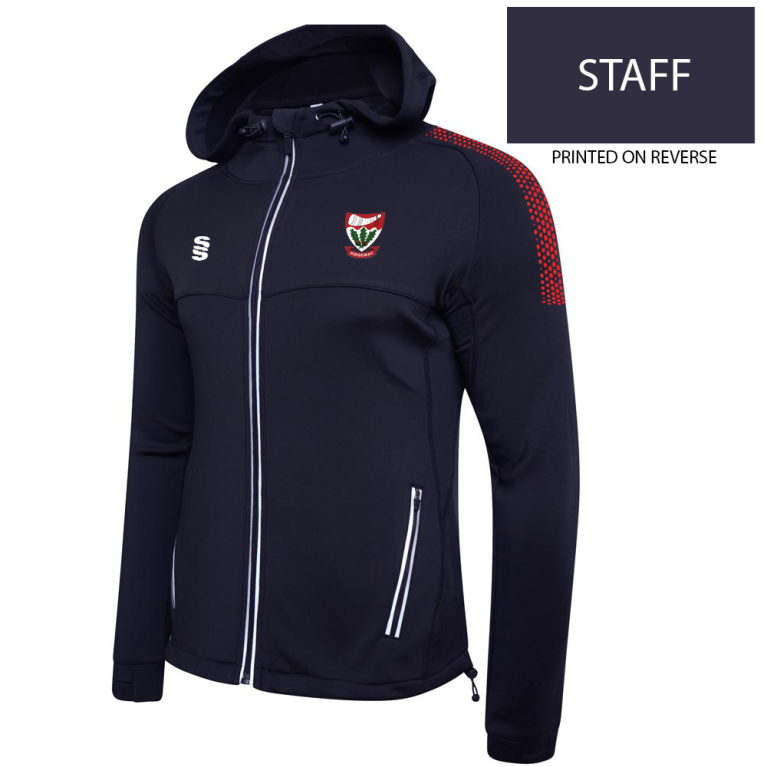 RIDGEWAY ACADEMY STAFF - DUAL HOODY WITH RED TRIM
