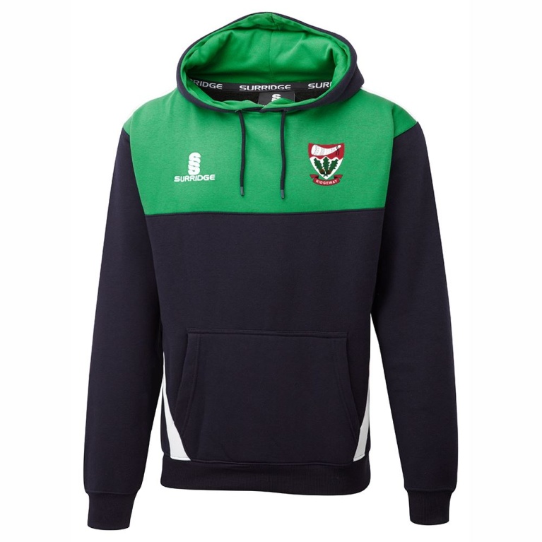 RIDGEWAY ACADEMY ANIMAL CARE BLADE HOODY NAVY/EMERALD/WHITE